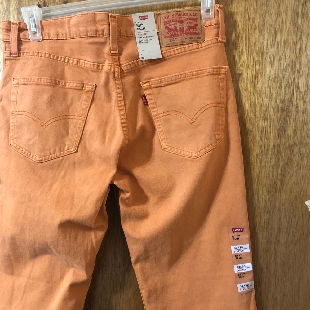 ORANGE 511 LEVIS